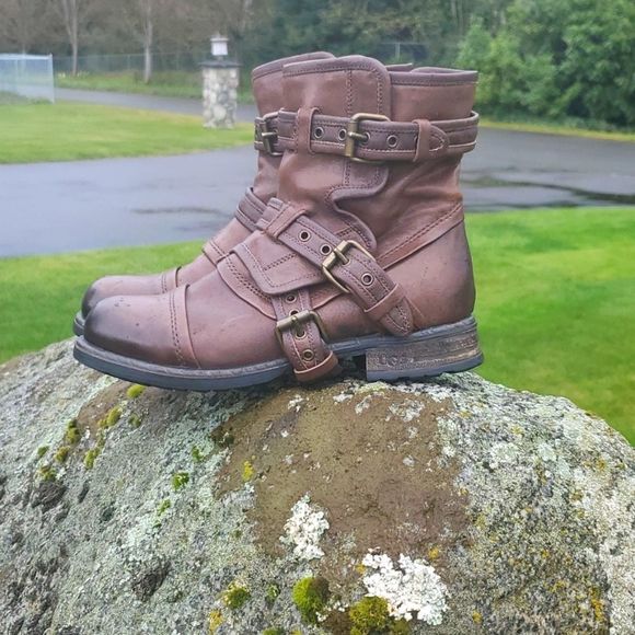 UGG Shoes - UGG Booties, All Leather Size 6.5 All Excellent Condition wore once!